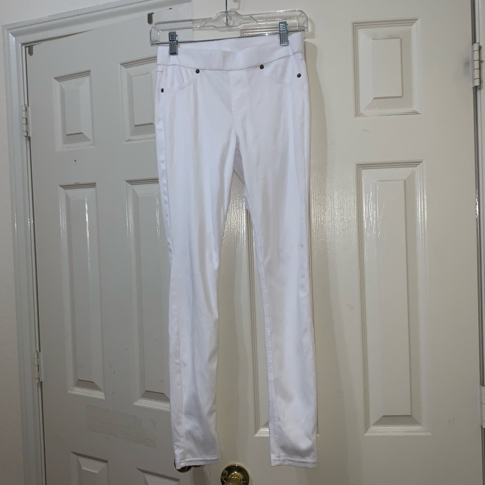 🌹White Jean Leggings